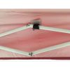 4' x 6'  Outdoor Shade Shelter, Brilliant Red; Assembled Dimensions :4 ft. x 6 ft. x 85 in